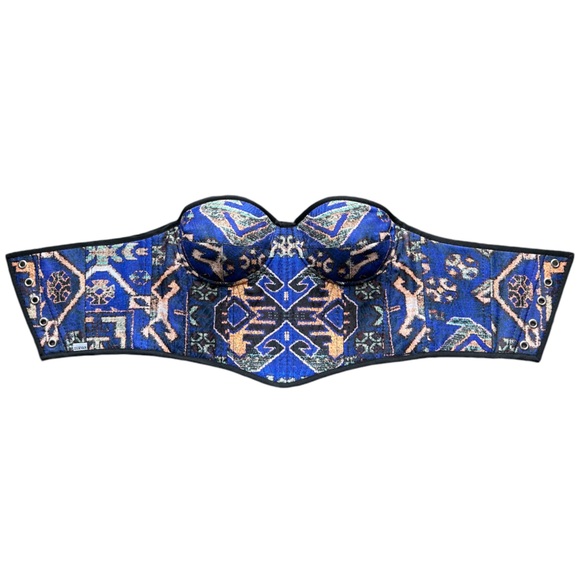 Empowered Edge Crop Corset Vintage - Picture 2 of 6